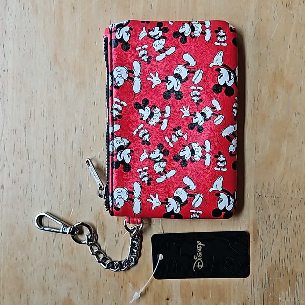 DISNEY BUCKLE DOWN MICKEY COIN POUCH